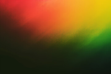 Black History Month, Juneteenth freedom day background. Racial equality, freedom, human rights day background with black, red, yellow, green gradient