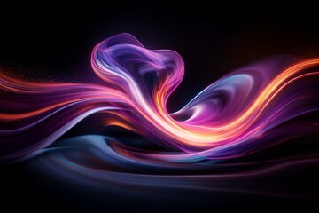 Obraz premium A dynamic 3D illustration of a supernova explosion, with vibrant energy waves expanding into the vastness of space