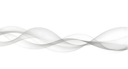Abstract Gray Waves Background