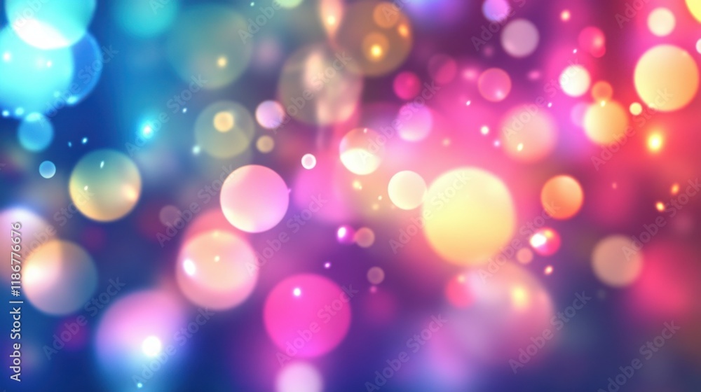 Poster abstract light background for multiple projects like science, music, art