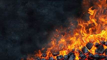 Dramatic viewpoint high-speed capture of glowing embers during wildfire evacuations and storms