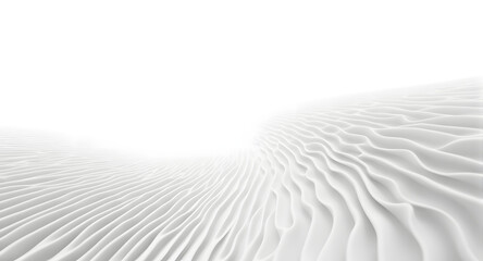 Abstract White Wave Pattern Background