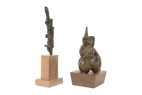 statue of a person with a sword,668: CARLOS PRADA, Four works of art < Post War + Contemporary Art, 5 May 2018 < Auctions | Rag