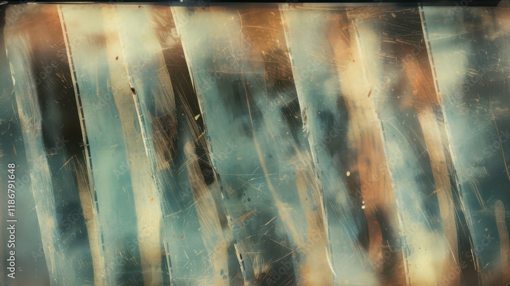 Poster abstract texture with soft lines and blended colors creates ethereal atmosphere suitable for artisti
