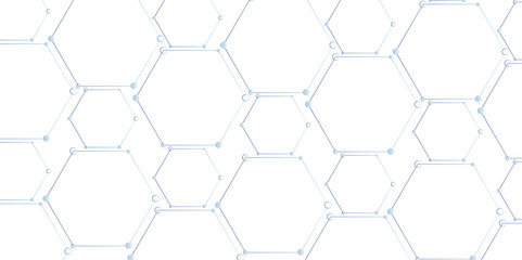 Background with hexagons. Abstract background with lines. luxury minimal technology network abstraction tech digital tile vector wall banner surface polygon background. Vector Illustration. 