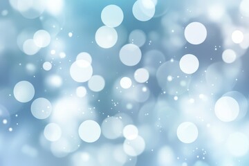 Obraz premium Soft Gray Blue Background with Business Friendly Bokeh for Professional Use