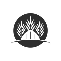 Discover a collection of minimalist monochrome agricultural machinery illustrations, perfect for creative projects focusing on farming, equipment branding, and rural themes