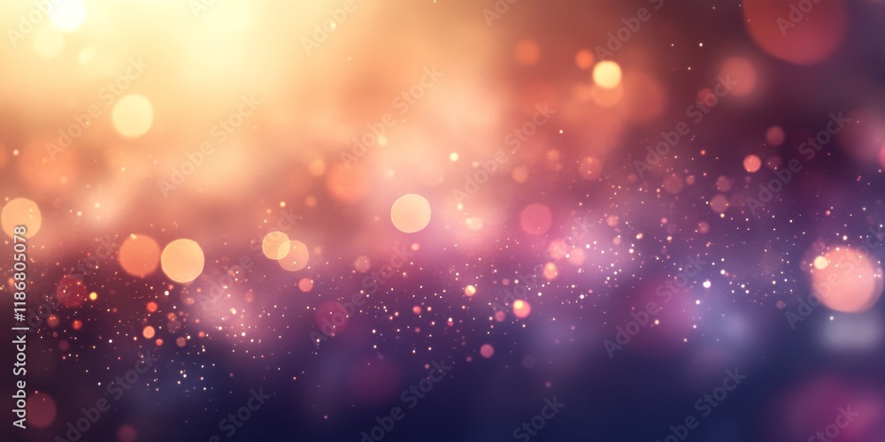 Poster bokeh light creates a mesmerizing effect that resembles a nebula, enhancing the beauty of this bokeh