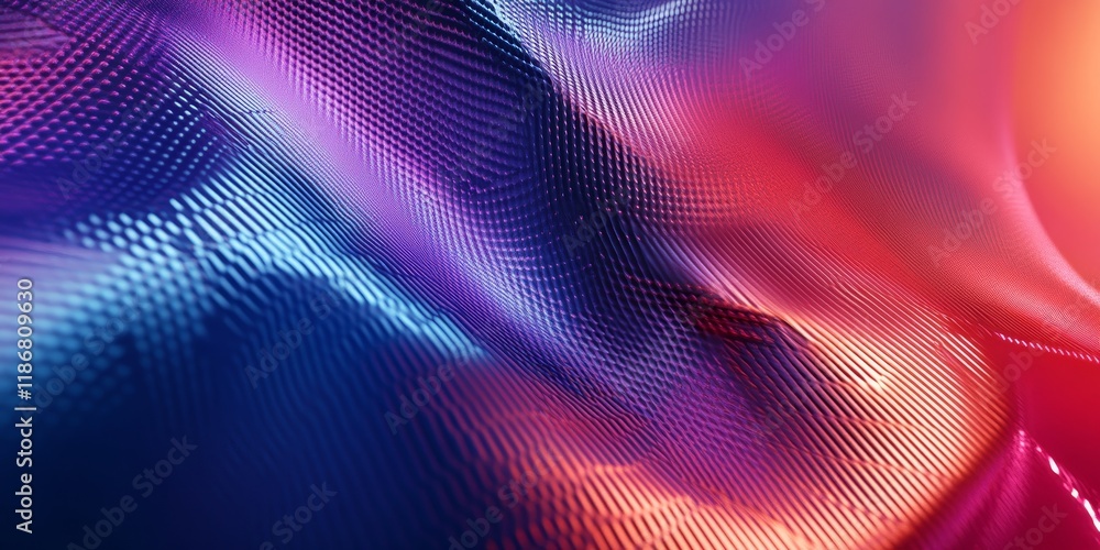 Poster futuristic technology backdrop featuring an eye catching metallic texture combined with a striking g