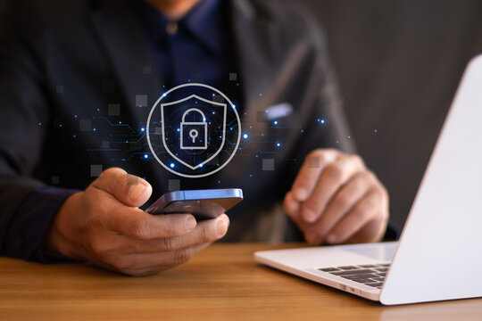 Network security, user security and privacy security Internet access and data protection from hacker attacks and cyber crimes.