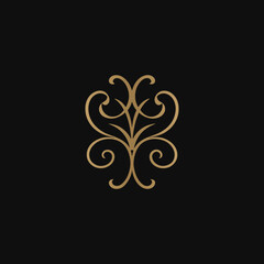 elegant illustration of design element