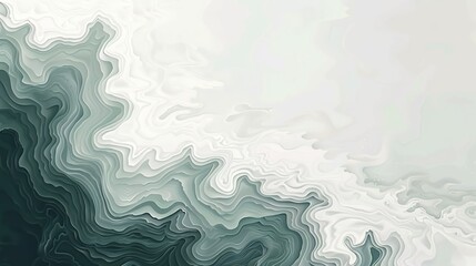 Abstract grayscale wavy texture background.