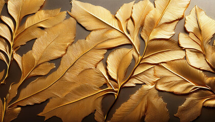 the gold leaf for the history and textures