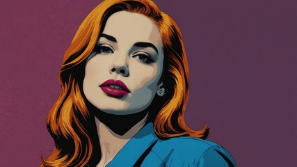Obraz premium Pop Art Style Create vibrant