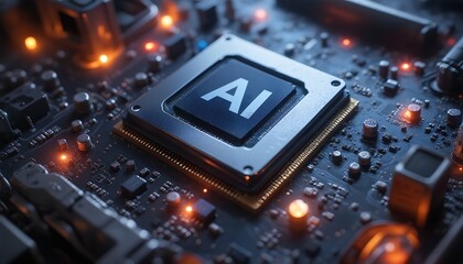 Artificial Intelligence Chip: A Microprocessor Designed to Mimic Human Thought and Process Information.