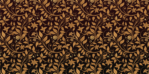 Simple wildflower soft light floral background wallpaper pattern ,Generative AI