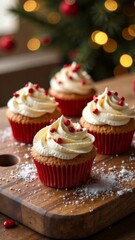 cupcakes with icing