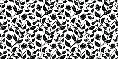 Simple wildflower soft light floral background wallpaper pattern ,Generative AI
