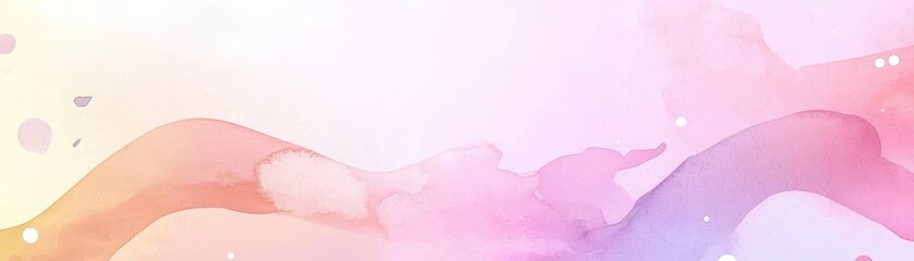 Fototapeta premium A soft, abstract background with pastel hues, creating a dreamy and delicate atmosphere.