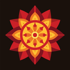 religious mandala design