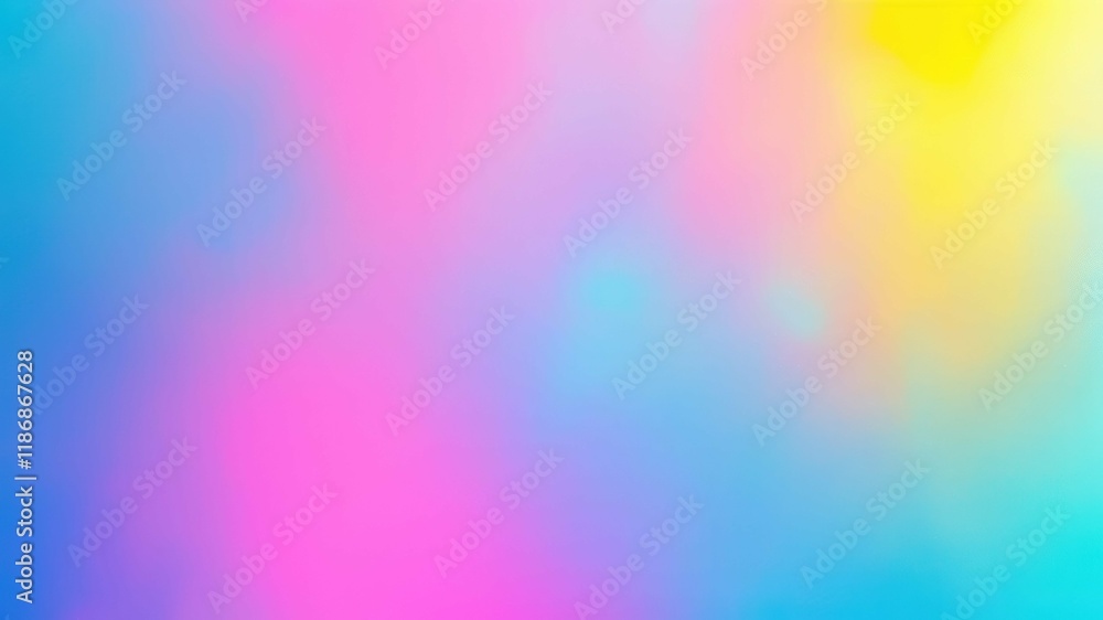 Poster vibrant abstract gradient background showcasing smooth hues blending in artistic composition