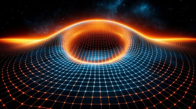 Digital art of quantum computing, featuring a glowing grid of qubits interacting in real-time, illustrating the rapid computational power of quantum systems