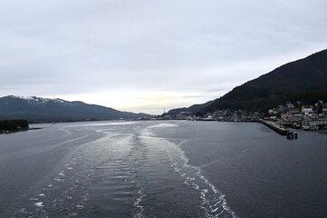 Leaving Ketchikan in our wake