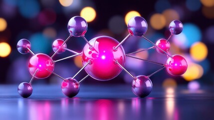 Futuristic visualization of quantum physics, with particles, waves, and light beams interwoven, representing the strange and infinite possibilities of quantum mechanics