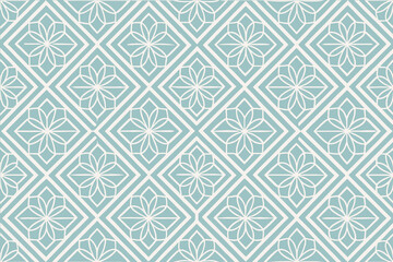 Islamic Realistic paper style abstract ornamental background