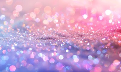 A glittering blend of blues and purples captures a magical and ethereal essence