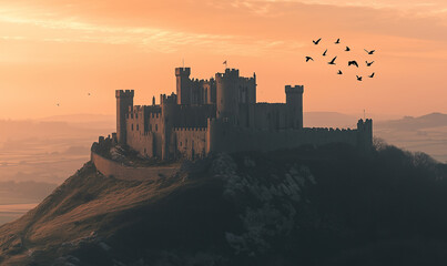 Fototapeta premium An ancient building