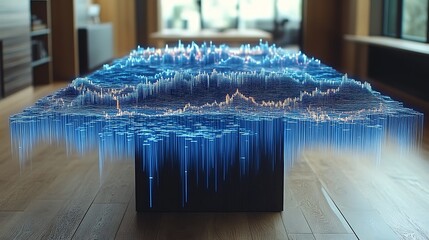 Abstract Data Visualization On Modern Tabletop
