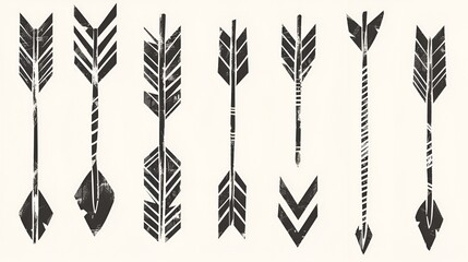 arrow vector icon set collection diffrent arrow signs