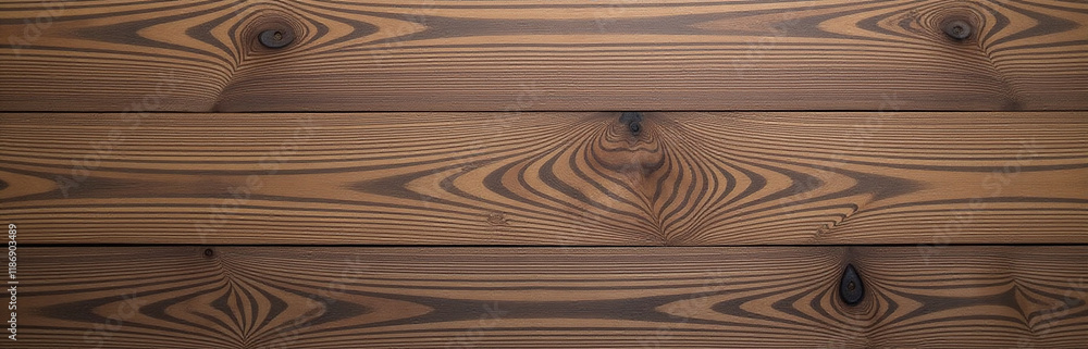 Poster A Rustic Walnut Wood Grain Pattern Is Created With A Textured Design Featuring Seven Distinct Layers Of Fine Wood Plank Detail. 00001