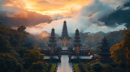 Pura in Bali, Indonesia
