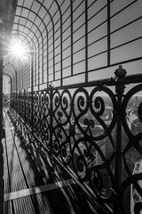 Popular viewpoint on the historic church tower of St. Peter in the city center of Munich (Germany)...