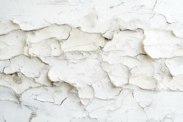 Obraz premium Abstract texture stained stucco, light gray, old White brick wall background Horizontal textures in the room, wallpapers