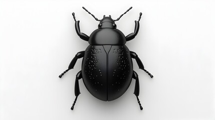 A large brown and orange bug with black spots