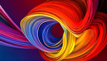 Naklejka premium Abstract colorful fluid background