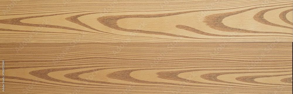 Poster a natural oak wood panel features a unique texture with an intricate panorama of patterns woven into