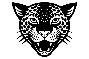 leopard head tattoo