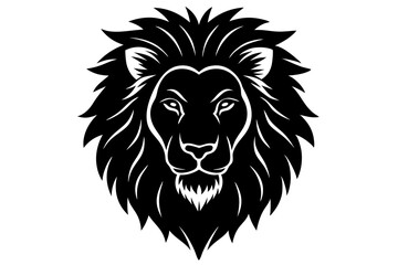 lion head vector