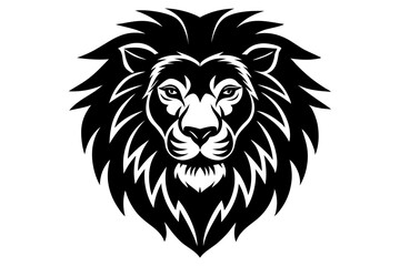 lion head vector