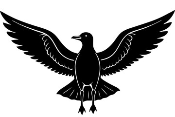 pigeon silhouette vector