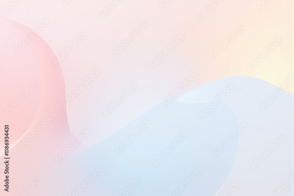 Poster soft abstract background for business presentations and promotional materials with gentle waves in p