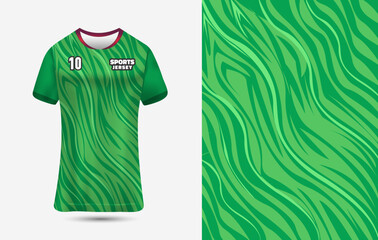 Sports jersey design for sublimation Printing. Customizable Jersey Design Background for Sublimation.