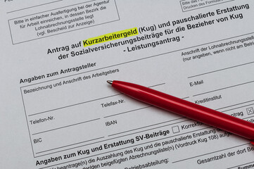 Antrag Arbeitsamt auf Kurzarbeit (KUG) einreichen