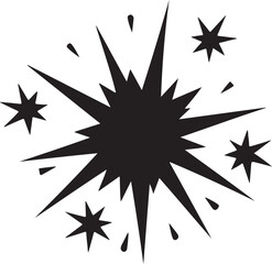 isolated sparks icon Vector, sparks Silhouette,sparks icon set, sparks for logo,color sparks Vector illustration, Vector Graphic, EPS 10 , clip art work,