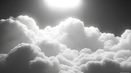 Soft Grey Smoke on Black Background with Moody Atmosphere