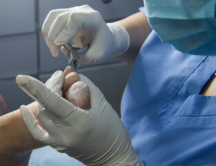 health and professional foot care in a podiatry clinic in Mexico.